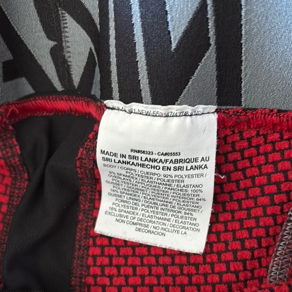 Nike Black Leggings Full-Length Athletic Fit - Picture 3 of 7